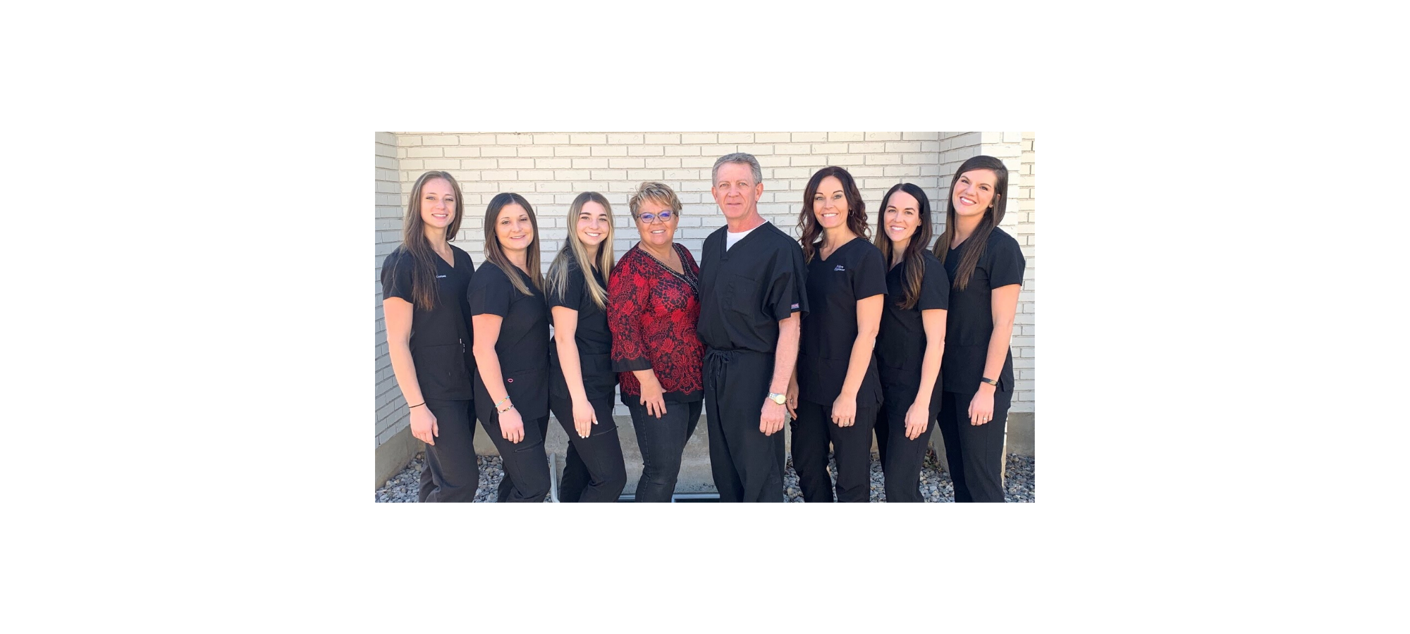 Staff Photo (left to right): Courtney, Brei, Kacey, Shauna, Rod, Robyn, Kimber, Erica